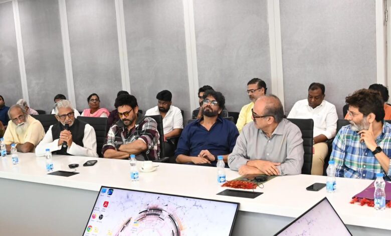 Revanth Reddy presents bigger picture to Tollywood, shares vision to make Hyderabad international destination for film making