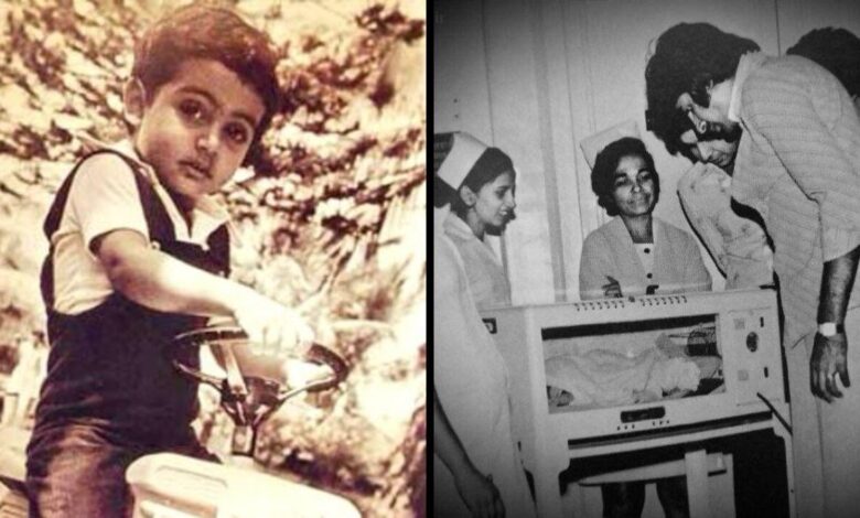 Aishwarya Rai, Big B share childhood photos of Abhishek Bachchan’s on his 49th birthday