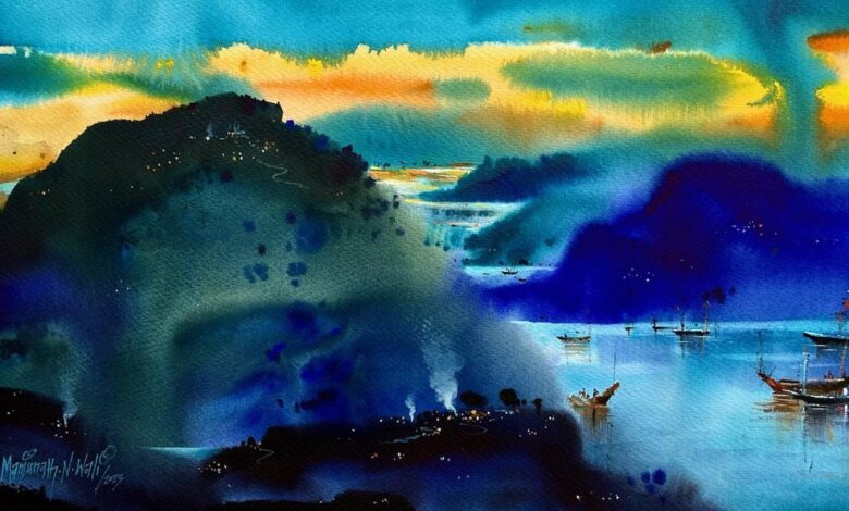 Bengaluru artist Manjunath Wali captures dreams from a lost kingdom in latest series