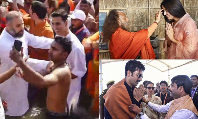 Bollywood at Maha Kumbh 2025: From Akshay Kumar to Katrina Kaif, celebrities who attended Sangam