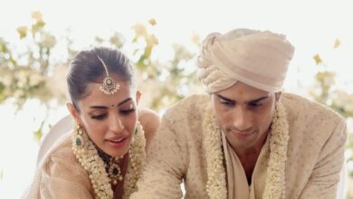 Prateik Babbar marries Priya Banerjee, shares pictures from wedding