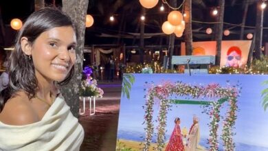 Chennai: Capturing the couple on canvas through live wedding painting