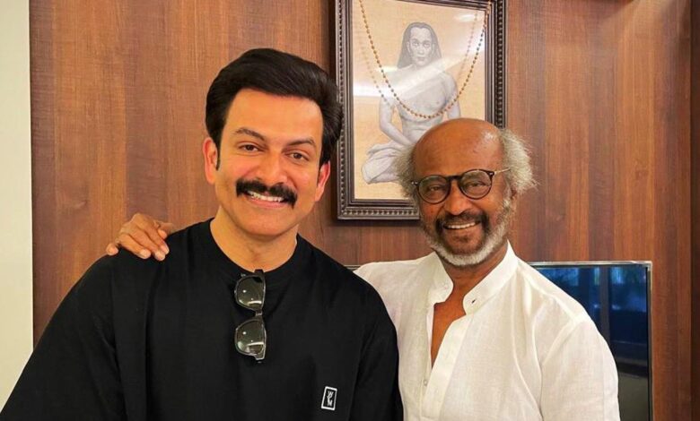 ‘Fanboy forever! OG Superstar’: Prithviraj Sukumaran meets Rajinikanth, screens ‘L2: Empuraan’ trailer to superstar
