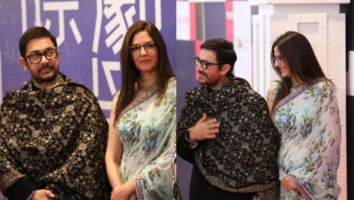 Aamir Khan makes first public appearance with Gauri Spratt; pictures out