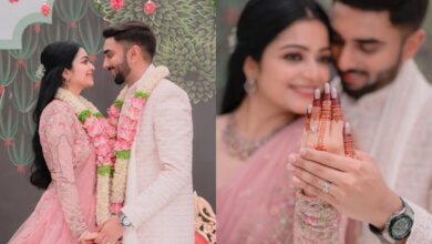 Actor Janani engaged to airline pilot, shares pictures from ceremony