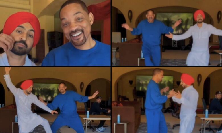 Diljit Dosanjh and Will Smith break the Internet with bhangra moves