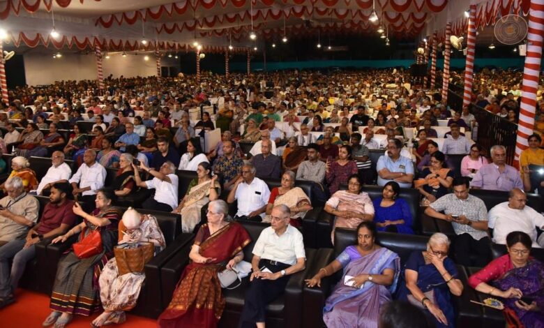Shower of melodies for Ramanavami at Sree Ramaseva Mandali